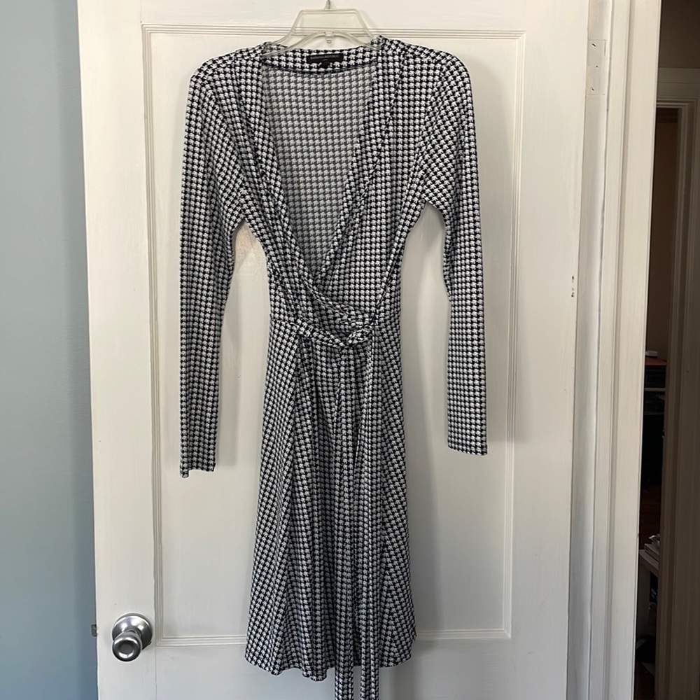Banana Republic wrap dress.